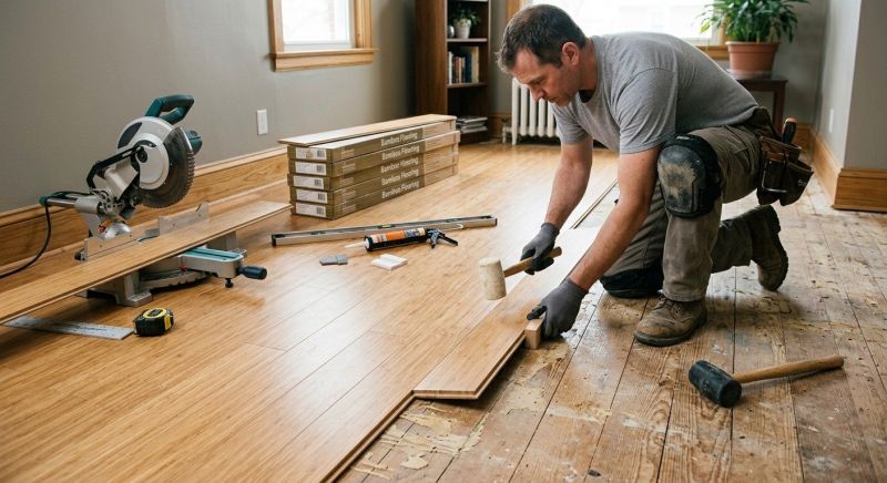 Bamboo Flooring Installation in Lynnwood, WA