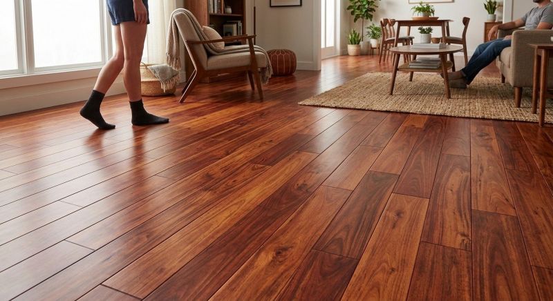 Cherry Floor Installation in Mountlake Terrace, WA
