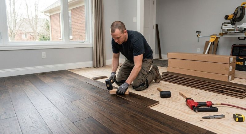 Hardwood Floor Installation in Bainbridge Island, WA