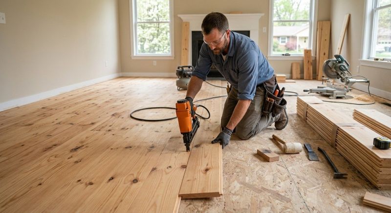 Hardwood Floor Installation in Edmonds, WA