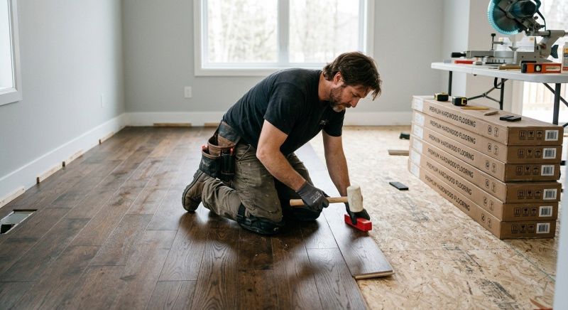Hardwood Floor Installation in Freeland, WA