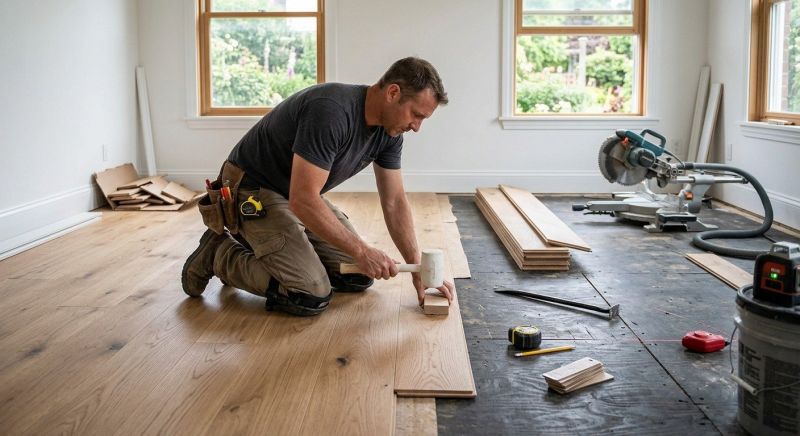 Hardwood Floor Installation in Issaquah, WA