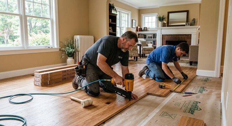 Hardwood Floor Installation in Kirkland, WA