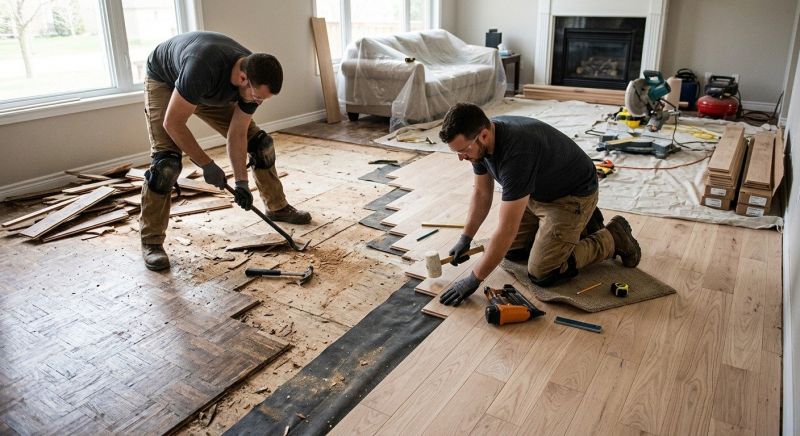 Hardwood Floor Installation in Lake Stevens, WA