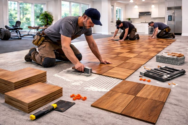 Hardwood Floor Installation in Monroe, WA