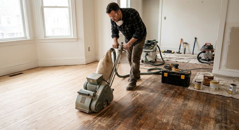 Hardwood Floor Renovation in Lynnwood, WA