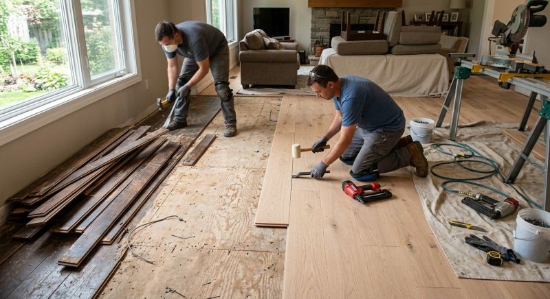 Hardwood Replacement in Bainbridge Island, WA