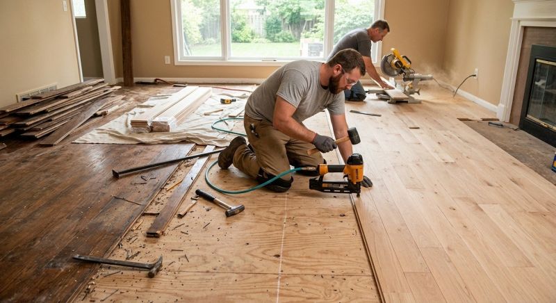 Hardwood Replacement in Mukilteo, WA
