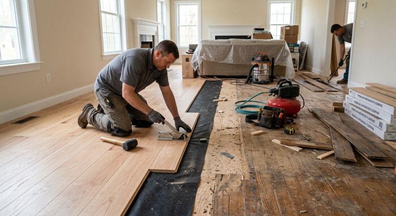 Hardwood Replacement in Redmond, WA