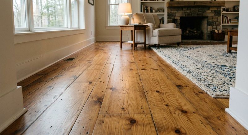 Pine Floor Installation in Lynnwood, WA