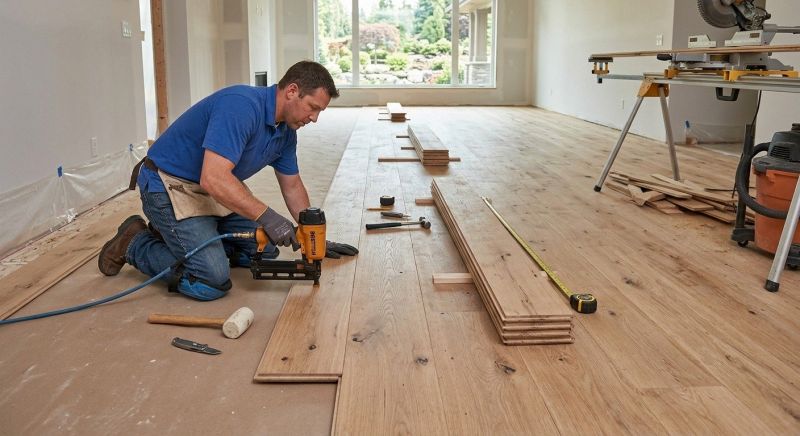 Plank Floor Installation in Lynnwood, WA
