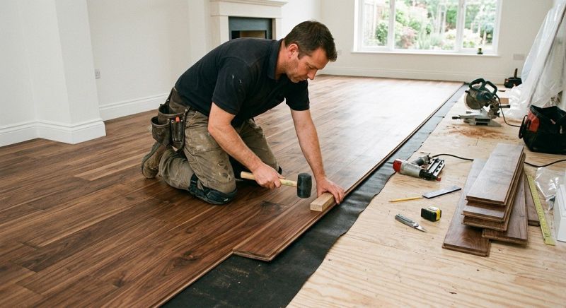 Walnut Flooring Installation in Lynnwood, WA