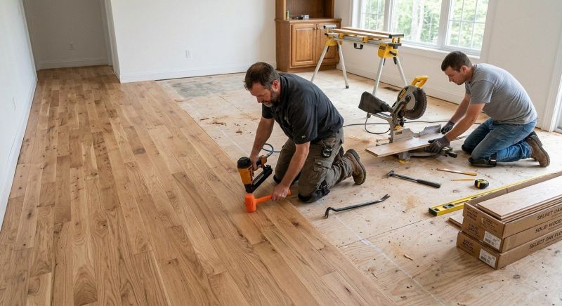 Wood Floor Replacement in Snohomish, WA