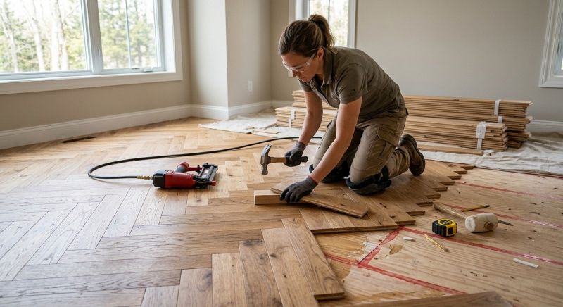Wood Flooring Installation in Bainbridge Island, WA